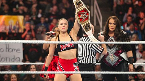 Ronda Rousey, Savelina Fanene - WWE TLC: Tables, Ladders & Chairs - Photos