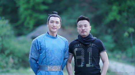 Renjun Wang, Kaizhou Zhang - The Story of Ming Lan - Z natáčení