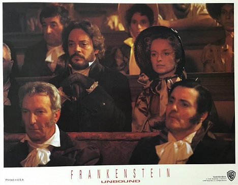Raul Julia, Catherine Rabett - La Résurrection de Frankenstein - Cartes de lobby