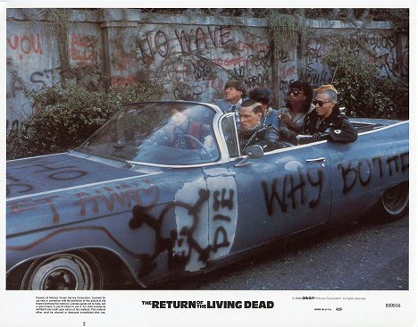 John Philbin, Mark Venturini, Miguel A. Núńez Jr., Brian Peck - The Return of the Living Dead - Lobby Cards