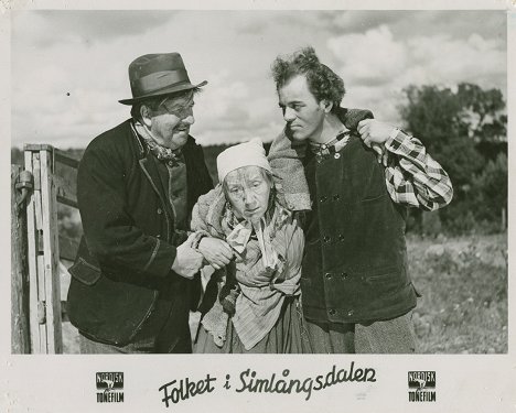 Josua Bengtson, Naima Wifstrand, Nils Hallberg - The People from Simlangs Valley - Lobby Cards