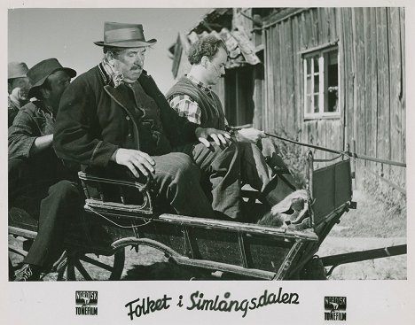 Josua Bengtson, Nils Hallberg - Folket i Simlångsdalen - Fotocromos