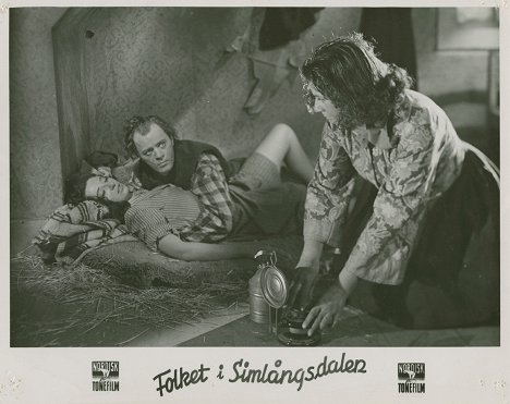 Nils Hallberg - Folket i Simlångsdalen - Lobby karty