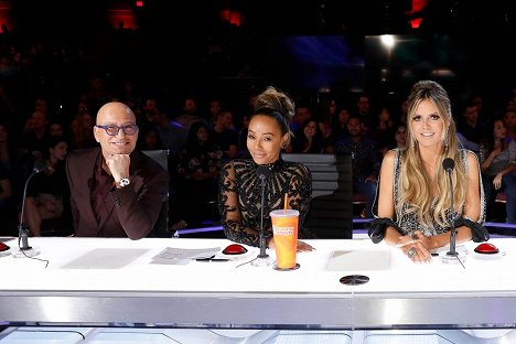 Howie Mandel, Melanie Brown, Heidi Klum - America's Got Talent: The Champions - Forgatási fotók