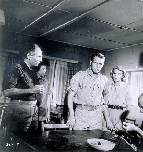 Ralph Richardson, Paul Newman, Eva Marie Saint - Exodus - Kuvat elokuvasta