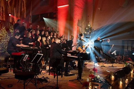 Klaus Suominen, Mika Haapasalo, Aki Tykki - Joulun Tähdet 2018 - HelsinkiMission Kynttiläkonsertti - Filmfotos