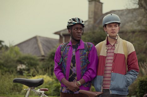 Ncuti Gatwa, Asa Butterfield - Sex Education - Episode 1 - Photos