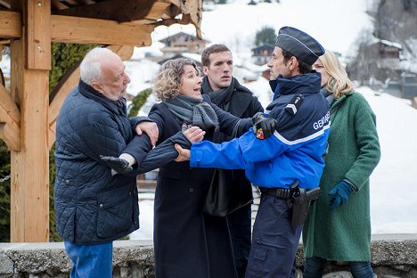 François Berléand, Isabelle Gélinas, Edouard Court, Stéphanie Crayencour - Les Chamois - Season 2 - Filmfotók