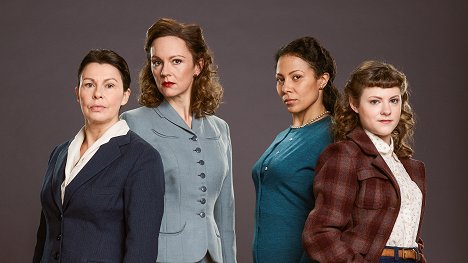 Julie Graham, Rachael Stirling, Crystal Balint, Chanelle Peloso - The Bletchley Circle: San Francisco - Promo