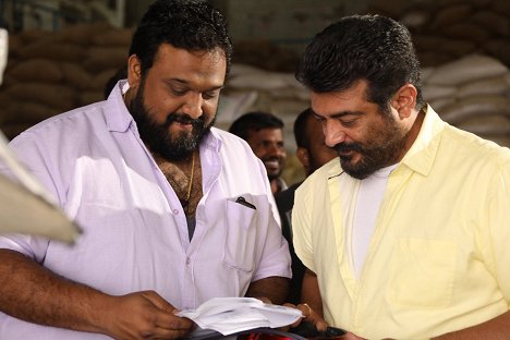 Siva, Ajith Kumar - Viswasam - Tournage