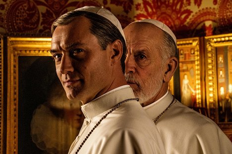 Jude Law, John Malkovich - Az új pápa - Promóció fotók
