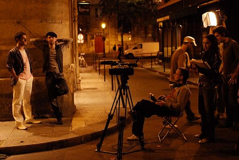 Guillaume Carcaud, Arthur Jugnot, Patrick Levy - Les Princes de la nuit - Z natáčení