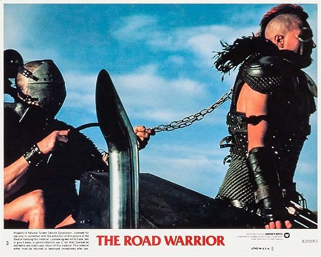Kjell Nilsson, Vernon Wells - Mad Max 2: The Road Warrior - Lobby Cards