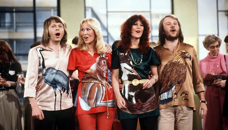 Björn Ulvaeus, Agnetha Fältskog, Anni-Frid Lyngstad, Benny Andersson - Ab in die 70er - Von ABBA bis Frank Zander - Filmfotók