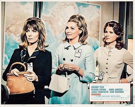 Lee Grant, Nancy Kovack, Mariette Hartley - Les Naufragés de l'espace - Cartes de lobby