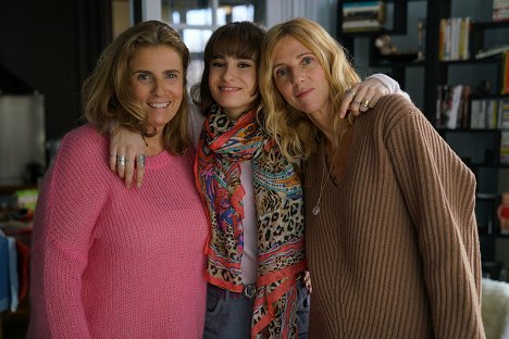 Lisa Azuelos, Thaïs Alessandrin, Sandrine Kiberlain - Mon bébé - Tournage