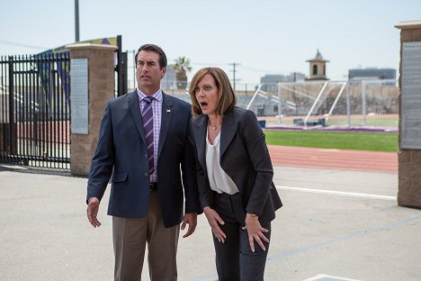 Rob Riggle, Allison Janney - A Happening of Monumental Proportions - Photos
