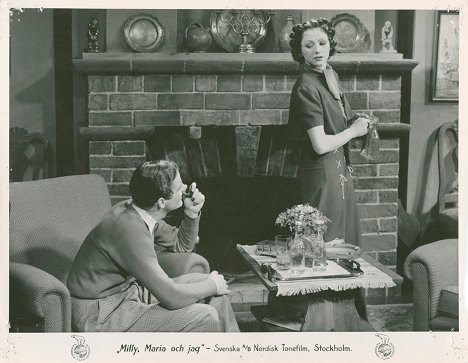George Fant, Marguerite Viby - Milly, Maria och jag - Lobbykarten