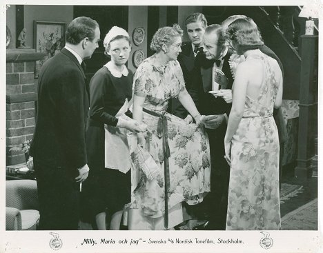 Marguerite Viby, George Fant - Milly, Maria och jag - Lobbykarten