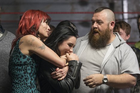 Lena Headey, Florence Pugh, Nick Frost - Fighting with My Family - Photos