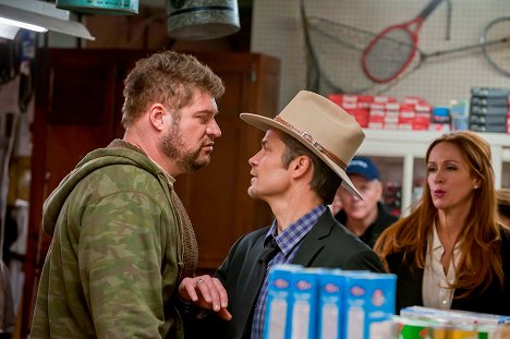Brad William Henke, Timothy Olyphant, Rebecca Creskoff - Justified - Qui terre a, guerre a - Film