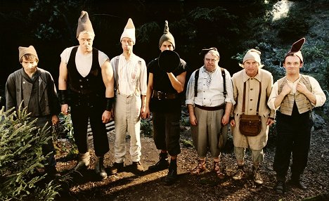 Boris Aljinovic, Norbert Heisterkamp, Martin Schneider, Mirco Nontschew, Gustav Peter Wöhler, Otto Waalkes, Ralf Schmitz - 7 Zwerge – Der Wald ist nicht genug - Photos