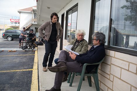 Ben Schnetzer, Jean-Jacques Annaud, Patrick Dempsey - La Vérité sur l'affaire Harry Quebert - Got It All Wrong - Tournage