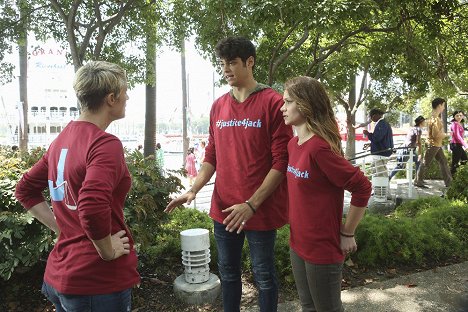 Noah Centineo, Amanda Leighton - The Fosters - #justice4jack - Filmfotos