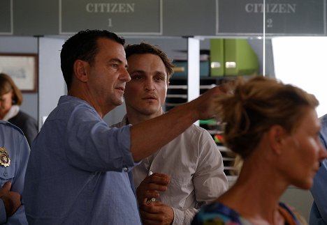 Christian Petzold, Franz Rogowski - En tránsito - Del rodaje