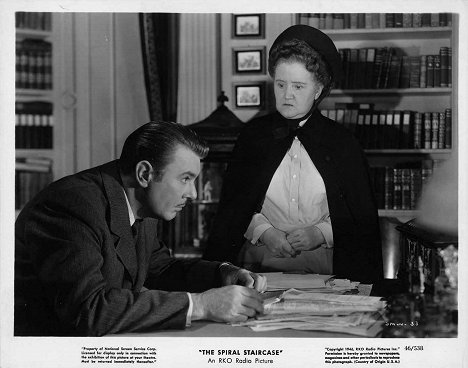 George Brent, Sara Allgood - The Spiral Staircase - Lobby Cards
