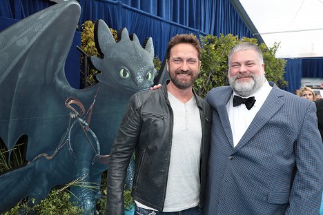 World premiere of "How to Train Your Dragon: The Hidden World" at the Regency Village Theatre on Saturday, Feb. 9, 2019, in Los Angeles - Gerard Butler, Dean DeBlois - How to Train Your Dragon: The Hidden World - Events