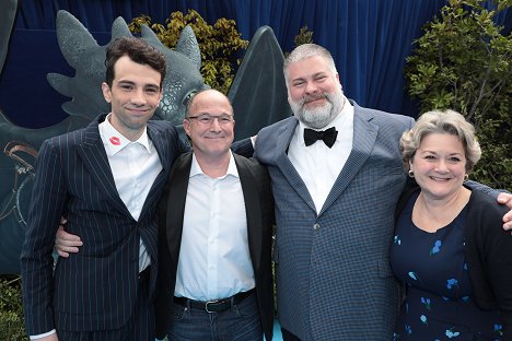 World premiere of "How to Train Your Dragon: The Hidden World" at the Regency Village Theatre on Saturday, Feb. 9, 2019, in Los Angeles - Jay Baruchel, Bradford Lewis, Dean DeBlois, Bonnie Arnold - Jak vycvičit draka 3 - Z akcí