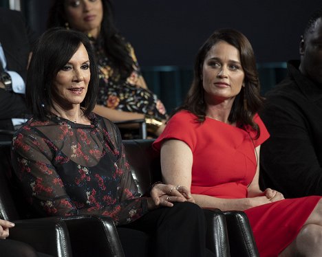 The cast and executive producers of ABC’s “The Fix” addressed the press at the 2019 TCA Winter Press Tour, at The Langham Huntington, in Pasadena, California - Robin Tunney - The Fix - Veranstaltungen