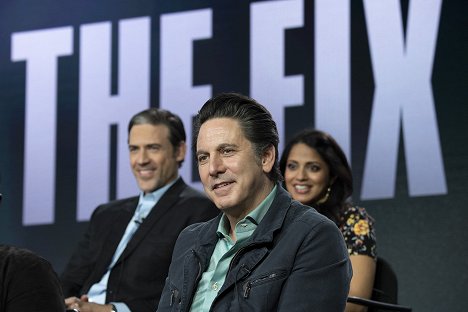 The cast and executive producers of ABC’s “The Fix” addressed the press at the 2019 TCA Winter Press Tour, at The Langham Huntington, in Pasadena, California - Scott Cohen - Az igazság játszmája - Rendezvények