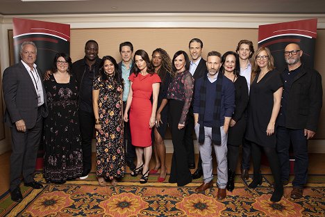 The cast and executive producers of ABC’s “The Fix” addressed the press at the 2019 TCA Winter Press Tour, at The Langham Huntington, in Pasadena, California - Adewale Akinnuoye-Agbaje, Mouzam Makkar, Scott Cohen, Robin Tunney, Merrin Dungey, Adam Rayner, Breckin Meyer, Alex Saxon - The Fix - Tapahtumista