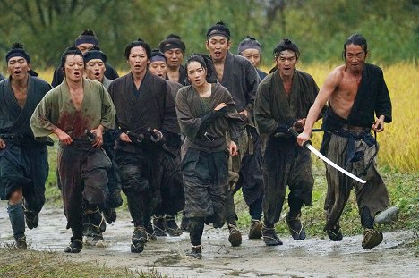 Shōta Sometani, Takeru Satō - Samurai Marathon - Filmfotos