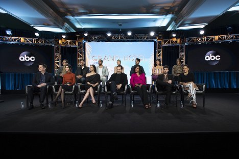 The cast and executive producers of ABC’s “Grand Hotel” addressed the press at the 2019 TCA Winter Press Tour, at The Langham Huntington, in Pasadena, California - Denyse Tontz, Lincoln Younes, Roselyn Sanchez, Chris Warren Jr., Anne Winters, Demián Bichir, Shalim Ortiz, Wendy Raquel Robinson, Justina Adorno, Feliz Ramirez - Grand Hotel - Events