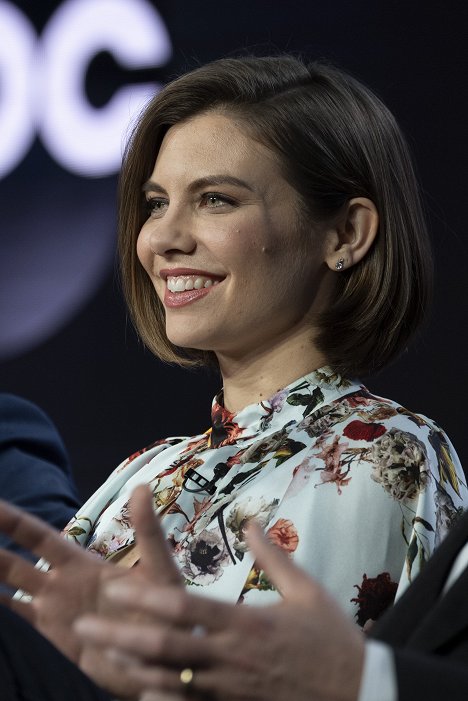 The cast and executive producers of ABC’s “Whiskey Cavalier” addressed the press at the 2019 TCA Winter Press Tour, at The Langham Huntington, in Pasadena, California - Lauren Cohan - Whiskey Cavalier - Z akcí