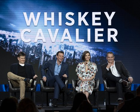 The cast and executive producers of ABC’s “Whiskey Cavalier” addressed the press at the 2019 TCA Winter Press Tour, at The Langham Huntington, in Pasadena, California - Scott Foley, Lauren Cohan - Whiskey Cavalier - Eventos