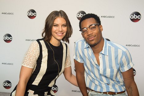 The cast and executive producers of ABC’s “Whiskey Cavalier” addressed the press at the 2019 TCA Winter Press Tour, at The Langham Huntington, in Pasadena, California - Lauren Cohan, Tyler James Williams - Whiskey Cavalier - Events