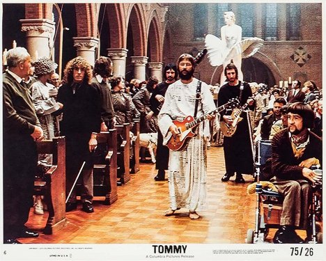 Roger Daltrey, John Entwistle, Eric Clapton, Pete Townshend - Tommy - Vitrinfotók