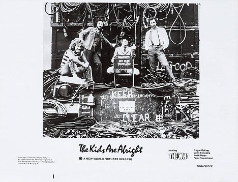 Roger Daltrey, John Entwistle, Keith Moon, Pete Townshend - The Kids Are Alright - Lobbykaarten