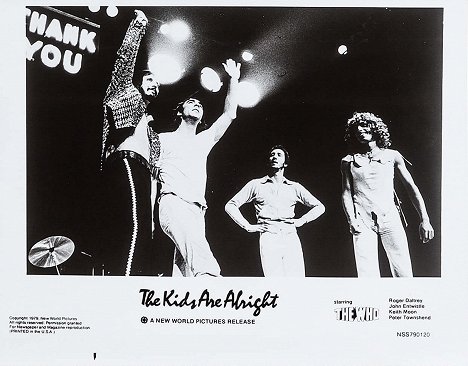 John Entwistle, Keith Moon, Pete Townshend, Roger Daltrey - The Kids Are Alright - Fotocromos