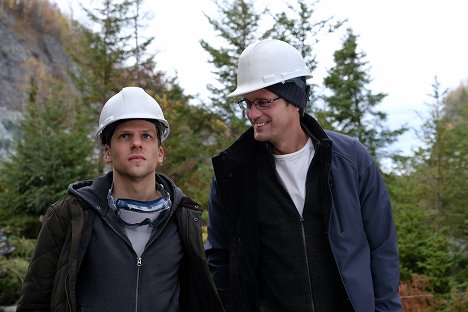 Jesse Eisenberg, Alexander Skarsgård - The Hummingbird Project - Photos