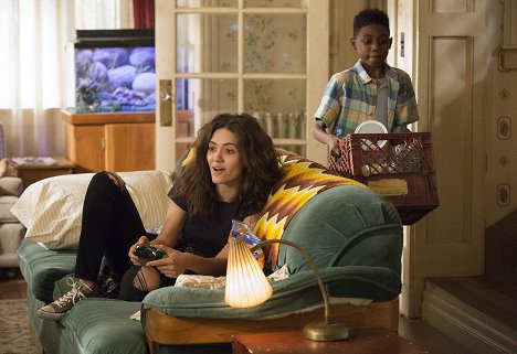 Emmy Rossum, Christian Isaiah - Shameless - Los Diablos! - Photos