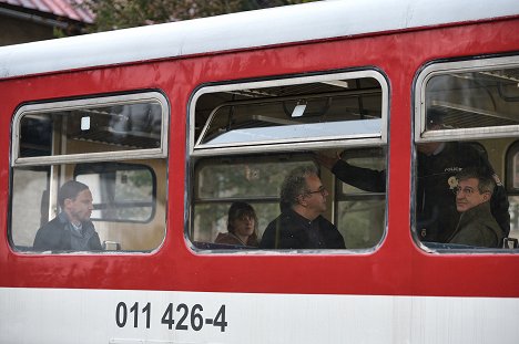 Václav Jiráček, Jenovéfa Boková, Miroslav Noga - Strážmistr Topinka - Zločin ve vlaku - Photos