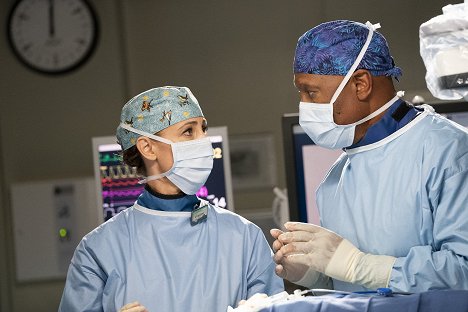 Kim Raver, James Pickens Jr. - Grey's Anatomy - I Want a New Drug - Photos