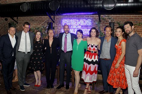 Netflix Original Series "Friends From College" Premiere, held at the AMC Loews 34th Street on Monday, June 26th, 2017, in New York, NY - Keegan-Michael Key, Cobie Smulders, Nat Faxon, Annie Parisse, Billy Eichner - Friends from College - Season 1 - Events