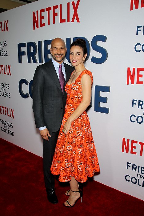 Netflix Original Series "Friends From College" Premiere, held at the AMC Loews 34th Street on Monday, June 26th, 2017, in New York, NY - Keegan-Michael Key, Annie Parisse - Friends from College - Season 1 - Events