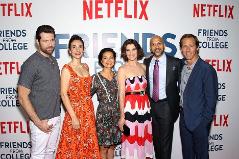 Netflix Original Series "Friends From College" Premiere, held at the AMC Loews 34th Street on Monday, June 26th, 2017, in New York, NY - Billy Eichner, Annie Parisse, Jae Suh Park, Cobie Smulders, Keegan-Michael Key - Friends from College - Season 1 - Events